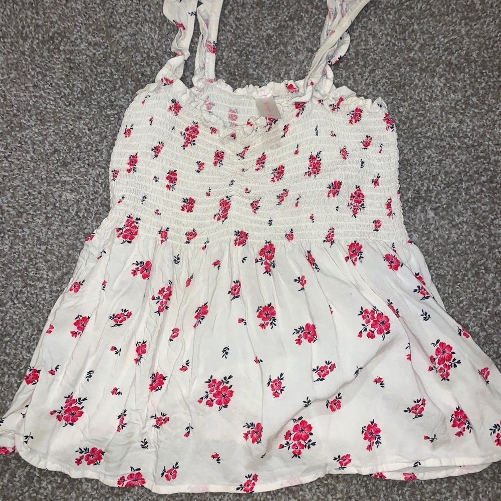 A flowy crop top